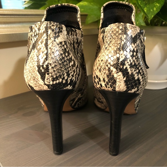 Franco Sarto Snake Print Bootie - Picture 4 of 8